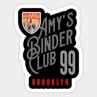 Amy's Binder Club Sticker